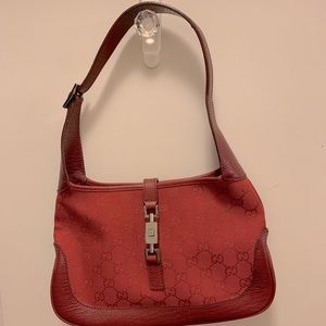 Vintage Gucci Jackie O bag - red/small